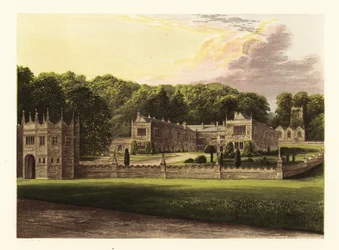 Lanhydrock House, Cornwall, Anglie.