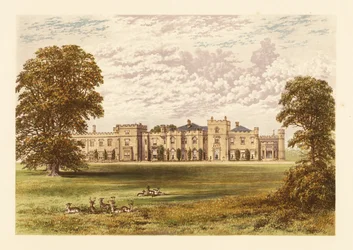 Panshanger Park, Hertfordshire, Anglie.
