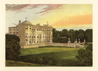Powerscourt, hrabství Wicklow, Irsko.