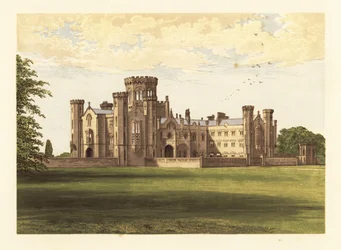 Hrad Studley, Warwickshire, Anglie.