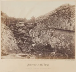 Domov Rebel Sharpshooter, Gettysburg, červenec