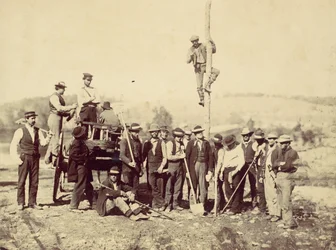 Vojenský telegrafický sbor, armáda Potomac, Berlín, říjen 1862, 1862.