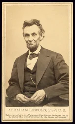 Portrét Lincolna od Alexandra Gardnera
