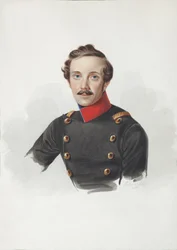 Portrét Arist Fjodorovič von Gersdorff 1805-1883, 1840