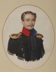 Portrét Platona Ivanoviče Panšina 1817-1863, 1841