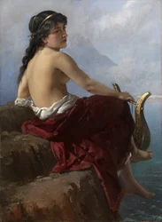 Sapfó na útesu Lefkada, 1889