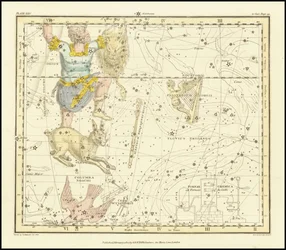 1822 - Alexander Jamieson - Orion, Psaltriem Georgii, Sceptrum Brandenburgium, Lepus a Columba Noachi