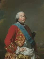 Portrét Ludvíka Filipa I. 1725-1785, Duce de Orléans, cca 1770