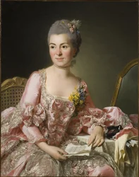 Portrét Marie-Suzanne Giroust, Madame Roslin, 1734-1772, 1770