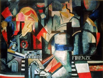 Firenze (olej na plátně)