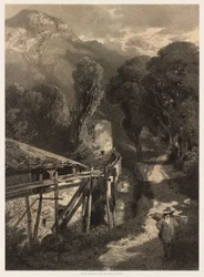 Simplon Road, Meillerie, Francie.