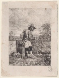 Žebrák, 1833-38.