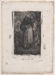 Stará žebračka, 1833-38.