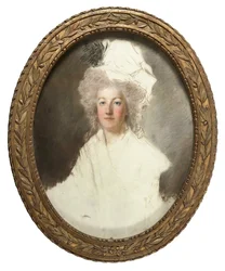 Portrét francouzské královny Marie Antoinetty 1755-1793, 1791-1792.