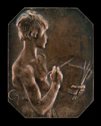 Obraz Obraz [avers], 1897.