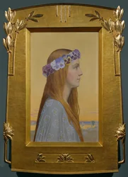 La Pensee - Myšlenka (malba na plátně)