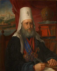 Portrét Jevgenije Bolchovitinova 1767-1837, metropolita Kyjeva a Haliče, 1837