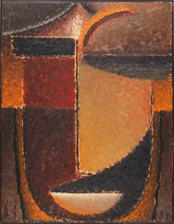Abstraktní hlava: Orient, 1932.