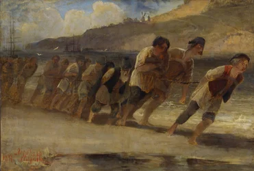 Burlaks na Volze, 1871.