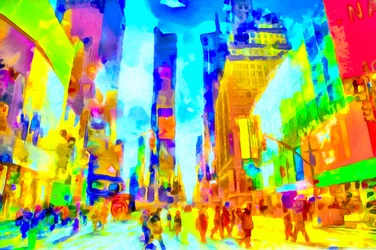 Fluid light, 2020 (smíšená média)