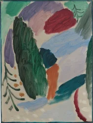Frostiger Tag. 1915