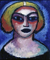Hlava ženy, 1912