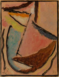 Meditace malá abstraktní hlava, 1934