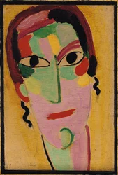Mystical Head: Completely Awake, c. 1917