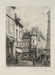 Věž s fontánou Rue d
