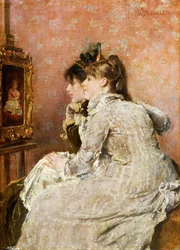 Obdivovat portrét, 1879