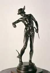 Perseus Arming, obsazení v roce 1910 (bronz)