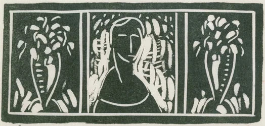 Linoleum Cut with Tribute od Sherwood Anderson