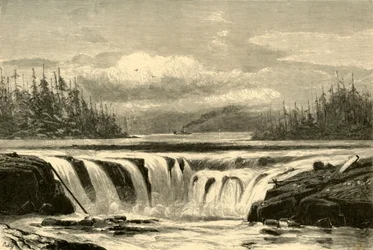 "Pády Willamette", 1872.