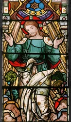 Christ In Majesty, cca 1867 (vitráže)