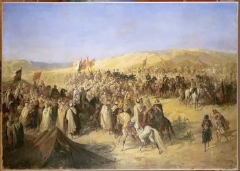Napoleon III. (1808-73) v Alžírsku, 21. května 1865