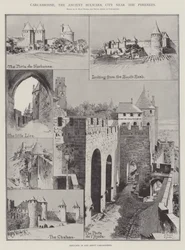 Carcassonne, starobylé hradiště nedaleko Pyrenejí