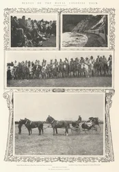 Scény královského koloniálního turné