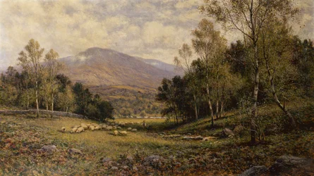 Poblíž Betws-Y Coed (olej na plátně)