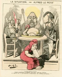 Obálka „“ Le Grelot “, číslo 47, Satirique en Couleurs