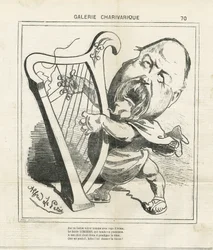 Ilustrace Alfred Le Pete (1841-1909) v Le Charivari