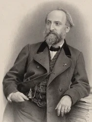 Portrét skladatele Antoine Francois Marmontel 1816-1898.