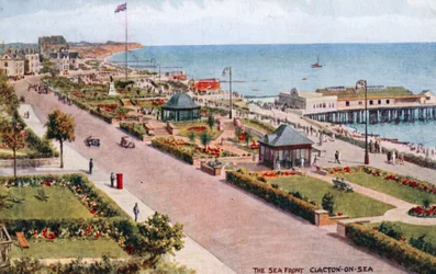 Přední moře Clacton-on-Sea