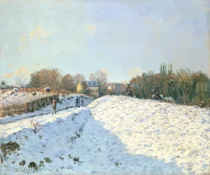 Účinek sněhu v Argenteuil, 1874