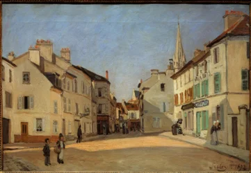 Rue de la Chaussée v Argenteuil, známá jako Place in Argenteuil