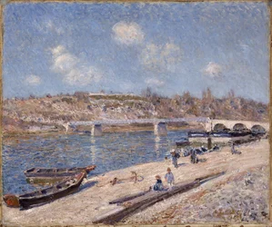 Pláž v Saint-Mammès