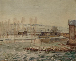 Mlýny v Moretu, 1890