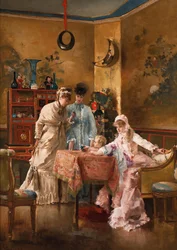 Návštěvníci, 1881.