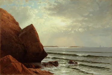 Ráno, Cape Ann 1875 (olej na plátně)