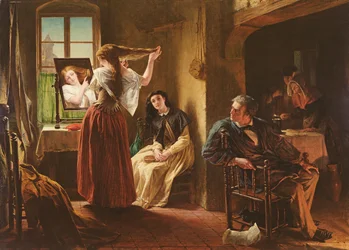 Vynález česacího stroje, 1862