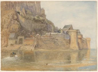 Hradby, Mont St. Michel, Francie